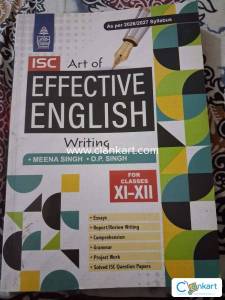 ISC Art of Effective Writing for Class 11th