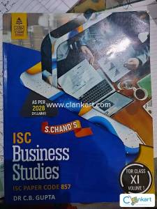 ISC BUSINESS STUDIES for Class 11