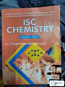 ISC CHEMISTRY for Class 11 by K.L. Chugh