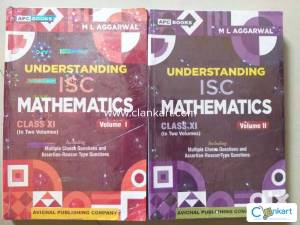 ISC CLASS 11th M.L Aggarwal (set of 2 books )