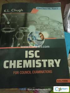 ISC CLASS 12 CHEMISTRY