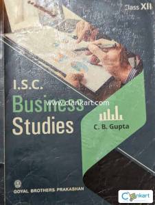 ISC CLASS XII - BUSINESS STUDIES