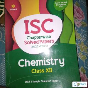 ISC Chapter wise Solved Papers 2022-2000