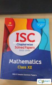 ISC Chapterwise Mathematics Solved Papers 2000-2022