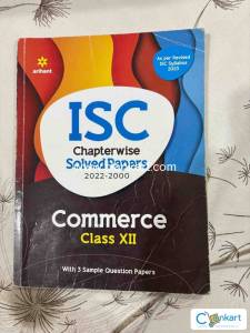 ISC Chapterwise Solved Papers (Commerce) 2000-2022