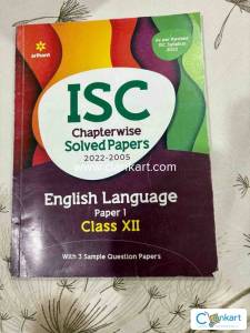 ISC Chapterwise Solved Papers (English Language) 2005-2022