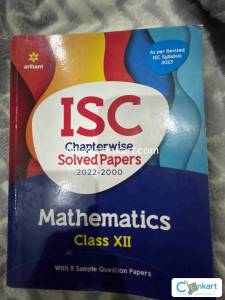ISC Chapterwise  Solved Papers