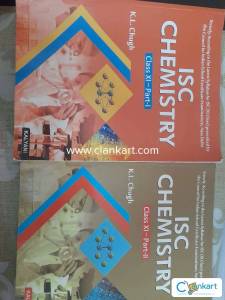 ISC Chemistry Class 11 by KL Chugh, both part 1 and 2