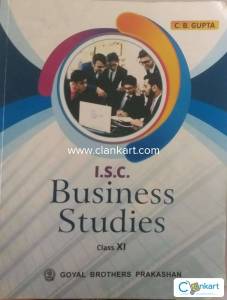 ISC Class 11 Business Studies Textbook