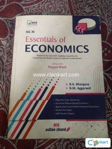 ISC Class 11 Economics Sultan Chand Edition 2024