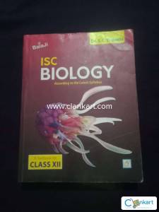 ISC Class 12 Biology Textbook  No Markings Excellent Condition