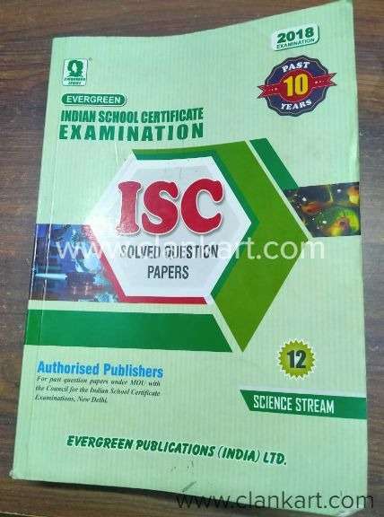 ISC Class 12 Past 10 years Solved Question Papers