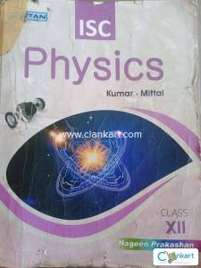 ISC Class 12 Physics Book  Newton Publications