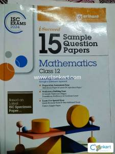 ISC Class 12 math sample papers