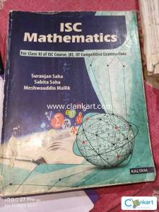 ISC MATHEMATICS CLASS 11 SAHA AND SAHA