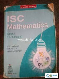 ISC MATHEMATICS; CLASS 11; S. Chand School