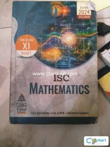 ISC MATHEMATICS CLASS XI