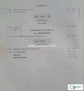 ISC MATHEMATICS FOR CLASS XI