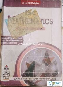 ISC MATHS BOOK 2 CLASS XII S CHAND