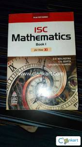 ISC Mathematics Book 1 Class 11