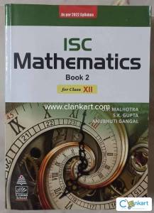 ISC Mathematics Book 2 (Class 12)  OP Malhotra