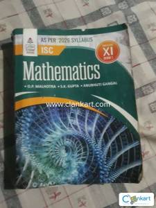 ISC Mathematics for class 11