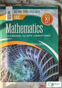 ISC Mathematics for class 11