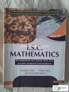 ISC Maths for class 12
