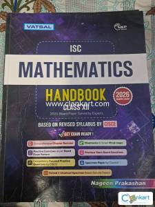 ISC Maths for class 12 Vatsal