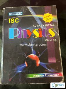 ISC NOOTAN PHYSICS 12