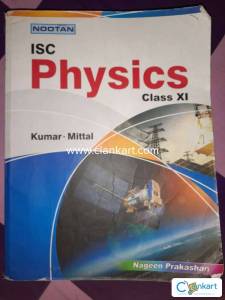 ISC NOOTAN PHYSICS FOR CLASS 11