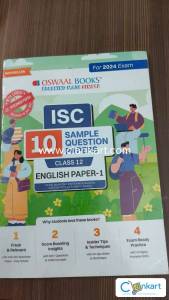 ISC OSWAAL BOOKS 10 SAMPLE QUESTION PAPERS FOR English paper 1