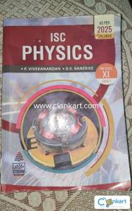 ISC PHYSICS FOR CLASS XI
