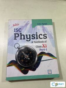 ISC PHYSICS TEXTBOOK CLASS XI PART 1