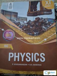 ISC Physics for Class 11th
