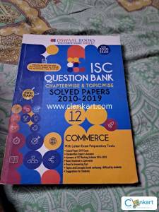 ISC QUESTION BANK CHAPTERWISE & TOPICWISE SOLVED PAPER 10 YEARS