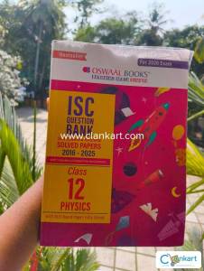 ISC QUESTION BANK CLASS 12 - PHYSICS (chapterwise & topicwise)