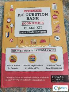 ISC Question BankEconomicsClass 12