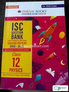 ISC Question Bank Solved Papers from 2016 to 2025