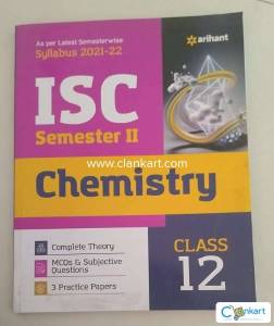 ISC Semester II Chemistry Class 12