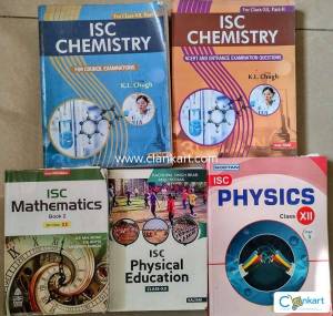 ISC XII Competitive Exam Guide and Textbooks
