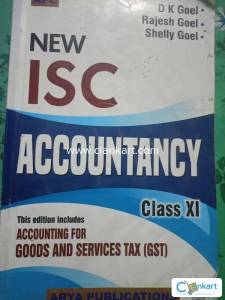 ISC accountancy class 11th DK goel