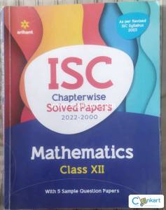 ISC chapter wise pyq math arihant