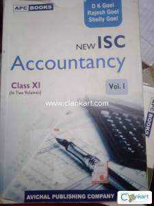 ISC class 11 accounts