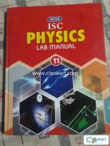 ISC class 11 physics lab manual