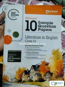 ISC class 12 English literature sample papers