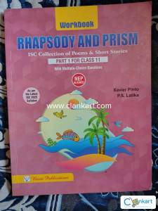 ISC class 12 rhapsody and prism workbook part 1 for class 11