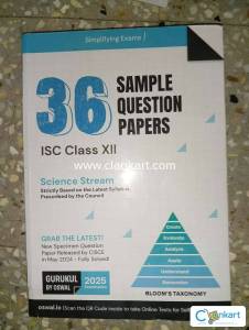 ISC class 12 sample question papers