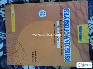 ISC class 12th rhapsody and prism workbook part-2 for class 12