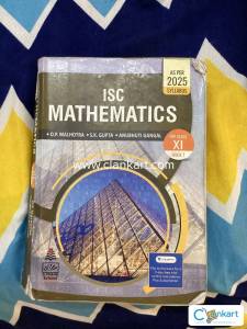 ISC maths for class 11
